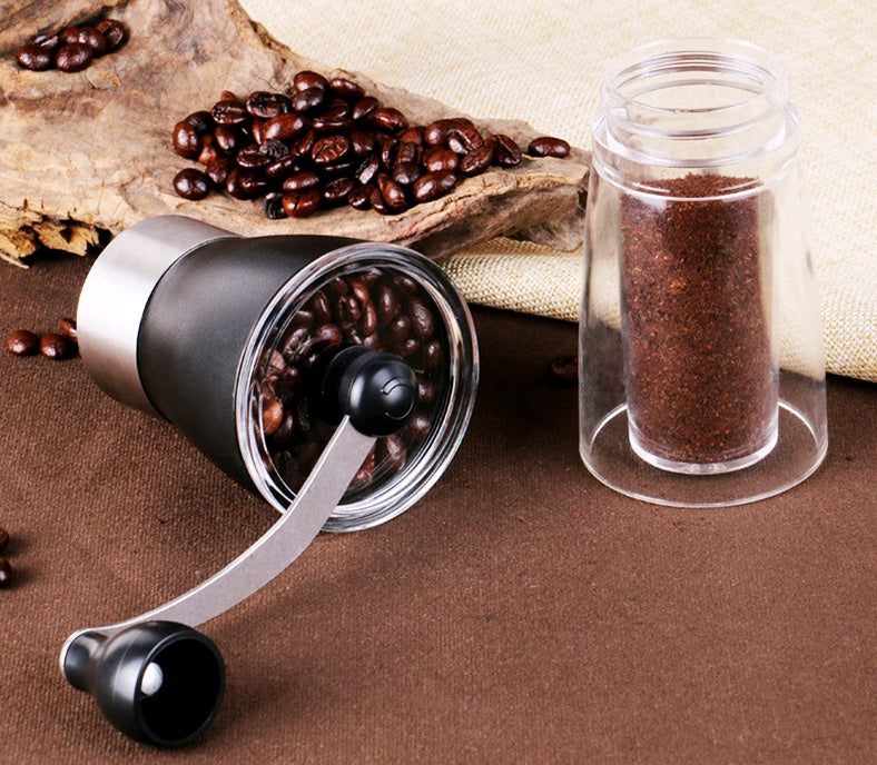 🔧 Premium Hand Crank Coffee Grinder – Stainless Steel Precision Grinding