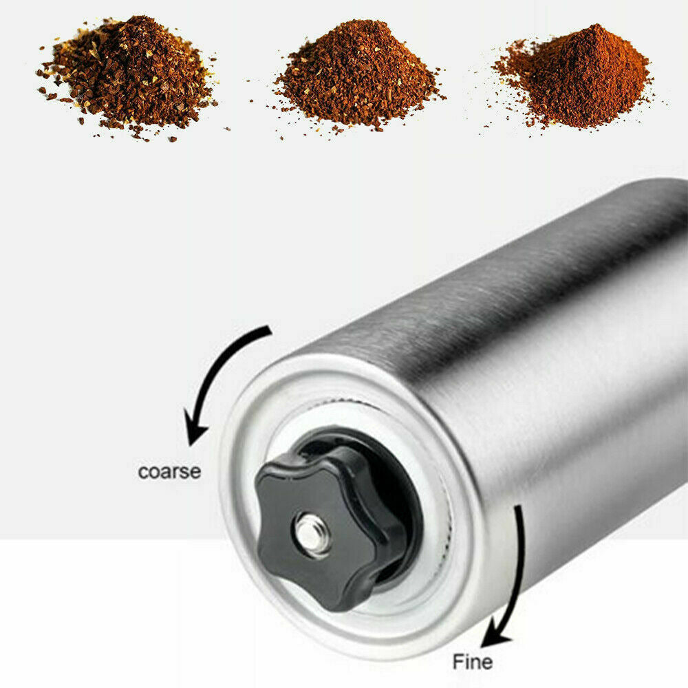 🔧 Premium Hand Crank Coffee Grinder – Stainless Steel Precision Grinding