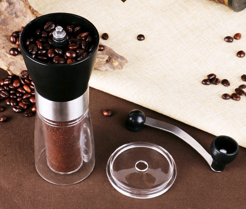 🔧 Premium Hand Crank Coffee Grinder – Stainless Steel Precision Grinding