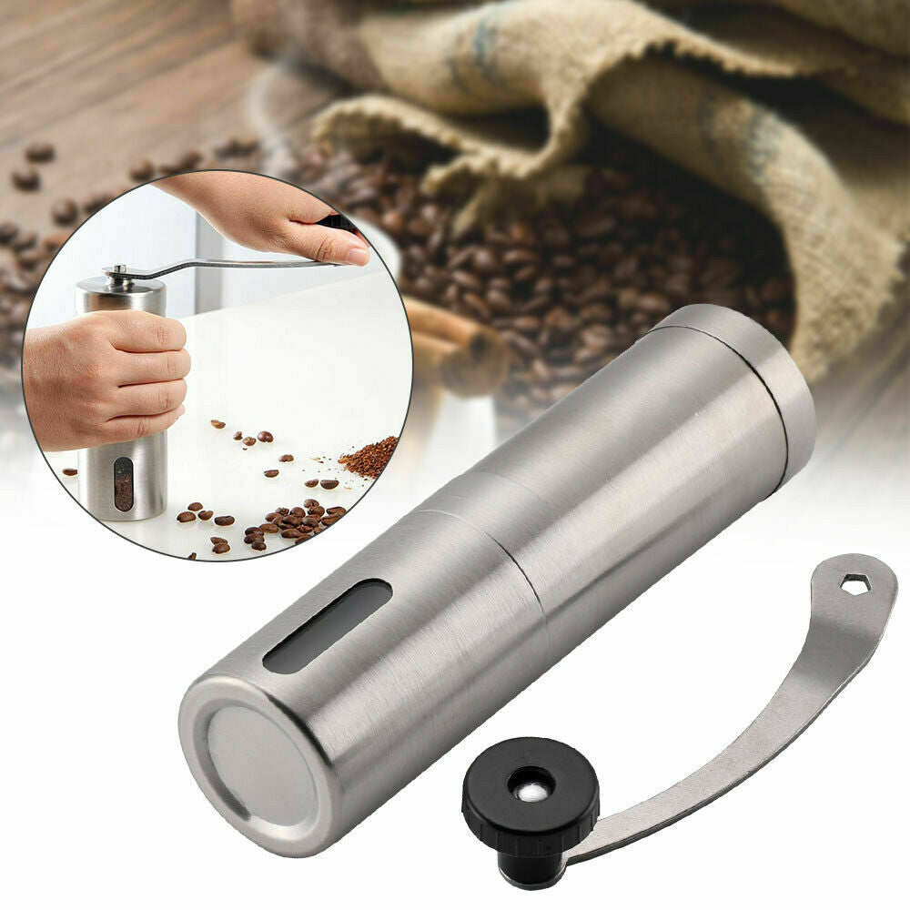 🔧 Premium Hand Crank Coffee Grinder – Stainless Steel Precision Grinding